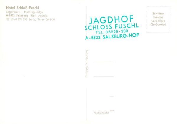 Hof Salzburg AT Hotel Schloss Fuschl – Bild 2