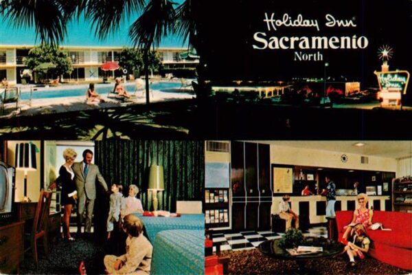 Sacramento California Holiday Inn Schwimmbad Gastraeume