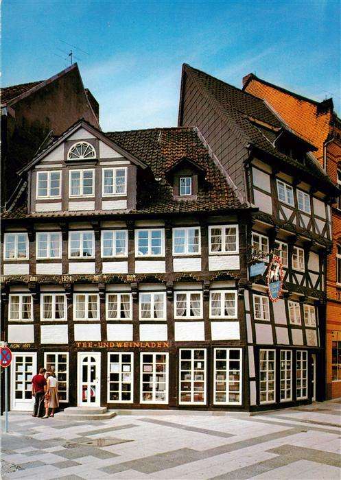 Braunschweig Haus Pfankuch aeltestes Fachwerkhaus der Stadt