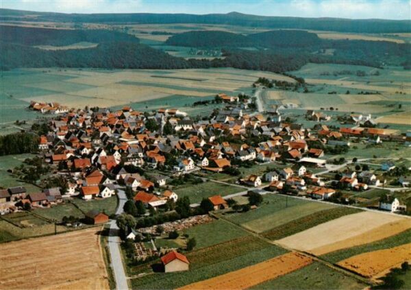 Trendelburg Diemel Deisel Hessen Fliegeraufnahme
