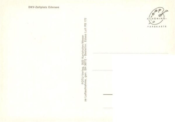 Edersee Edertal Hessen DKV Zeltplatz Fliegeraufnahme – Bild 2