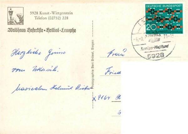 Kunst-Wittgenstein Bad Laasphe Waldhaus Haferkiste Heuboden – Bild 2