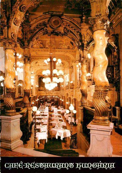 Budapest HU Café Restaurant Hungaria
