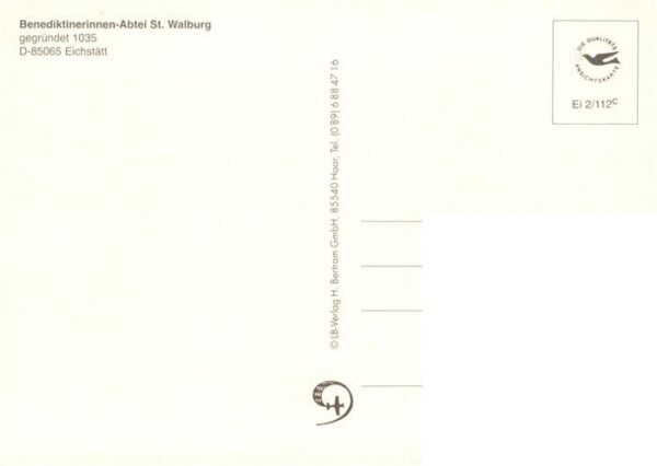 Eichstaett Oberbayern Benediktinerinnen-Abtei St. Walburg – Bild 2