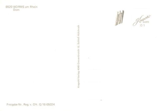 Worms Rhein Dom – Bild 2