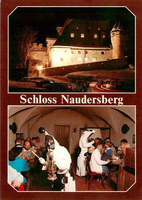 Naudersberg Nauders Tirol AT Schloss Nachtaufnahme Gaststube