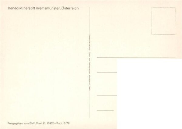 Kremsmuenster Oberoesterreich AT Benediktinerstift – Bild 2