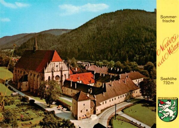 Neuberg Muerz Steiermark AT Ehemalige Stiftskirche mit Kloster 14. Jhdt.