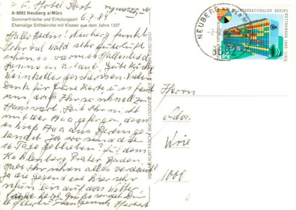 Neuberg Muerz Steiermark AT Ehemalige Stiftskirche mit Kloster 14. Jhdt. – Bild 2