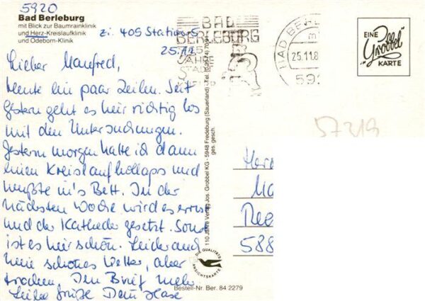 Bad Berleburg Fliegeraufnahme mit Baumrainklinik und Herz Kreislaufklinik und oe – Bild 2