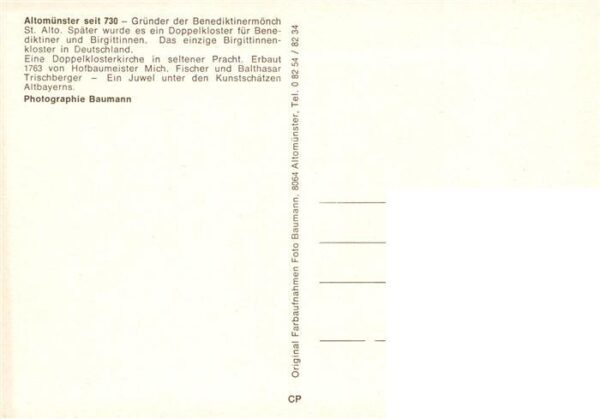 Altomuenster Doppelkloster fuer Benediktiner und Birgittinnen – Bild 2