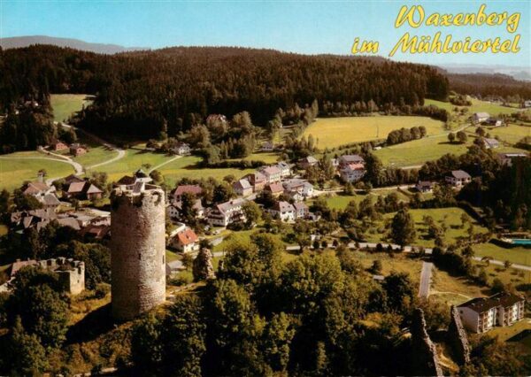 Waxenberg Oberneukirchen Muehlviertel AT Ruine Waxenberg im Muehlviertel