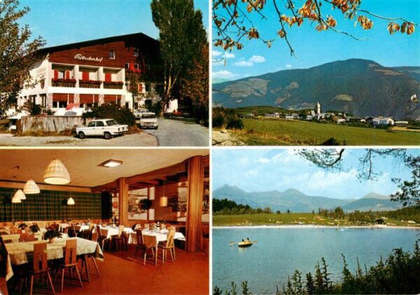Natz Brixen Suedtirol Gasthof Floetscher Hof Gastraum Panorama Seepartie