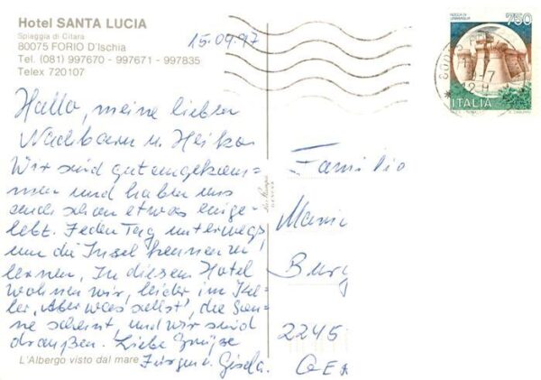 Forio d Ischia IT Hotel Santa Lucia – Bild 2