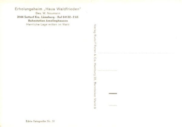 Sottorf Amelinghausen Lueneburger Heide Haus Waldfrieden – Bild 2