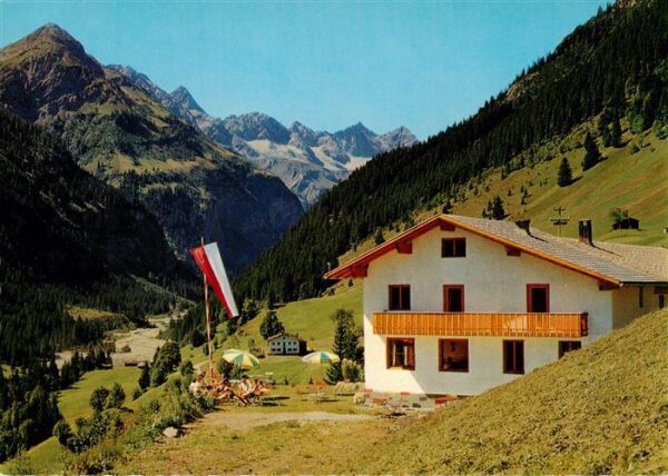 Hinterhornbach Tirol AT Gasthaus Hochvogel