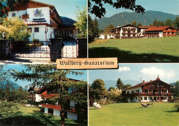 Rottach-Egern Tegernsee Wallberg Sanatorium Panorama Liegewiese