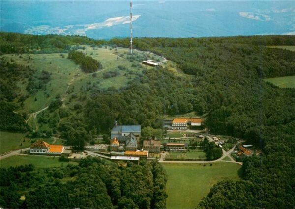 Kreuzberg  932m Rhoen Kloster Bischofsheim Frankens Heiliger Berg mit Wallfahrts