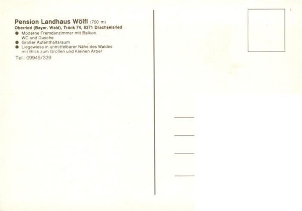Drachselsried Pension Landhaus Woelfl – Bild 2