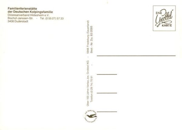 Duderstadt Kolping Familienferienstaette Gastraeume – Bild 2