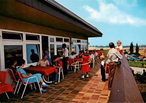 Duderstadt Familienferienstaette der Dt Kolpingfamilie Terrasse