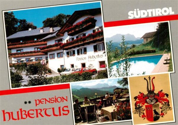 Villanders Villandro Suedtirol IT Pension Hubertus Terrasse Schwimmbad