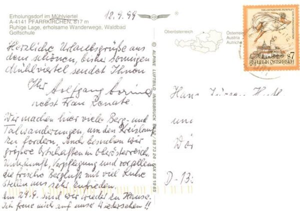 Pfarrkirchen Muehlkreis Oberoesterreich AT Fliegeraufnahme – Bild 2
