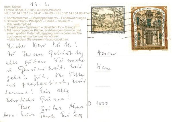 Weidach Leutasch Tirol AT Hotel Kristall Gastraum Hallenbad Langlauf Winterpanor – Bild 2