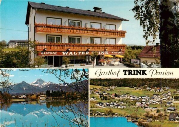 Drobollach Faaker See Kaernten AT Gasthof Trink Pension Faaker See
