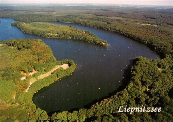 Liepnitzsee Bernau Fliegeraufnahme