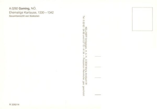 Gaming Niederoesterreich AT Ehemalige Kartause 14. Jhdt. – Bild 2