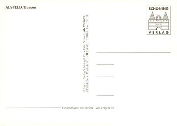 Alsfeld Panorama Fachwerkstadt Stadtzentrum – Bild 2