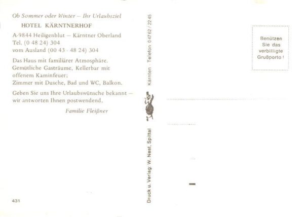 Heiligenblut Kaernten AT Hotel Kaerntnerhof Restaurant Garten – Bild 2