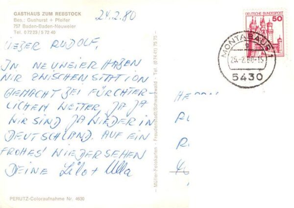 Neuweier Gasthaus zum Rebstock – Bild 2