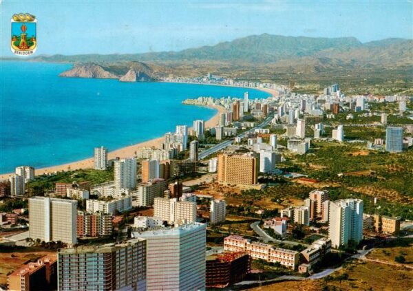 Benidorm ES Vista general aérea