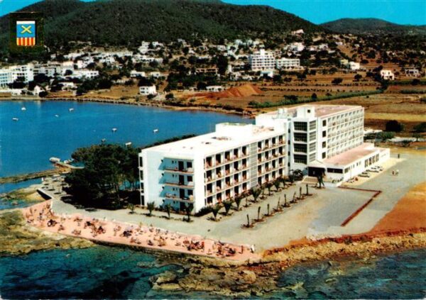 Santa Eulalia del Rio Ibiza ES Hotel Ses Estaques vista aérea