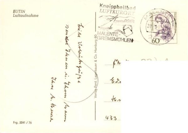 Eutin Fliegeraufnahme – Bild 2