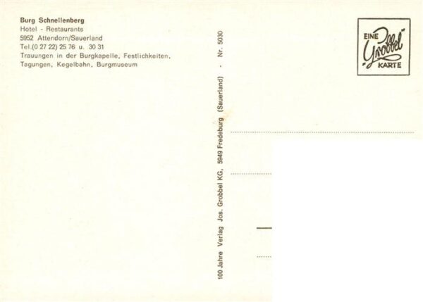 Attendorn Burg Schnellenberg Hotel Restaurant – Bild 2