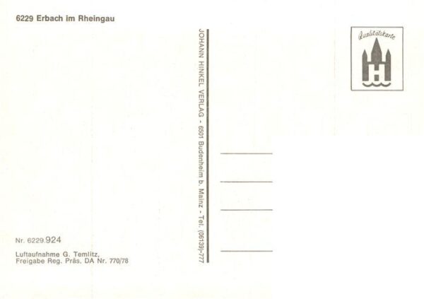 Erbach Rheingau Fliegeraufnahme – Bild 2