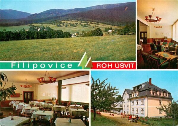 Filipovice Jeseniky Freiwaldau CZ Zotavovna ROH Usvit Hotel Restaurant Landschaf