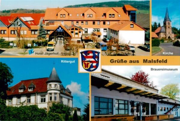 Malsfeld Hotel Jaegerhof Kirche Rittergut Brauereimuseum