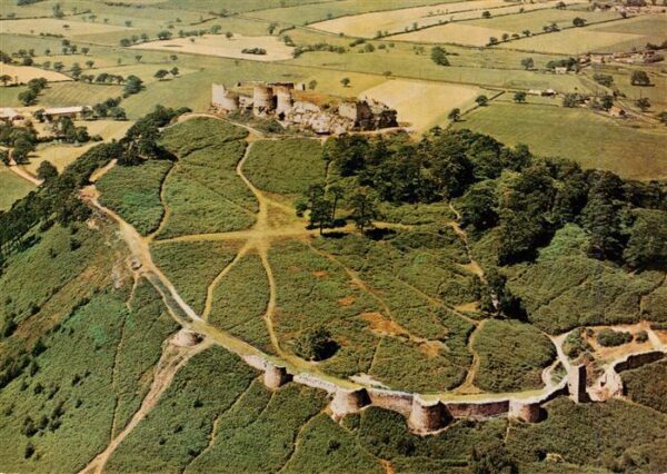 Beeston Castle UK View from the air
