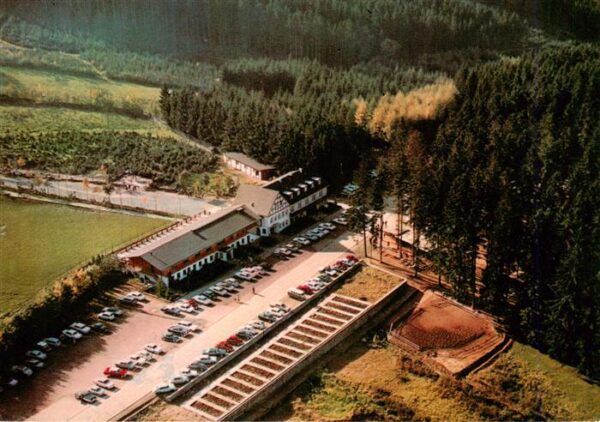 Westerwald Region Waldhaus am Hochwild Schutzpark Rothaargebirge