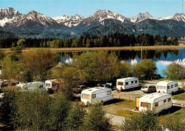 Hopfen See Campingplatz Hopfensee Alpenpanorama