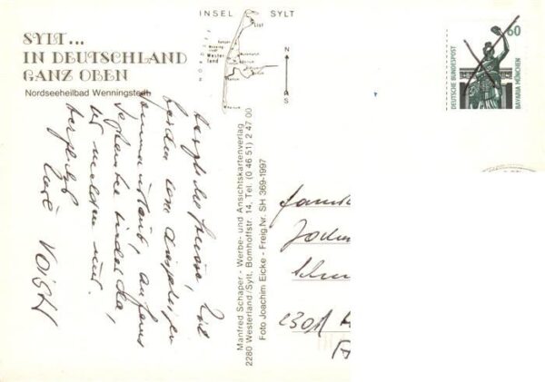 Wenningstedt Sylt Fliegeraufnahme – Bild 2