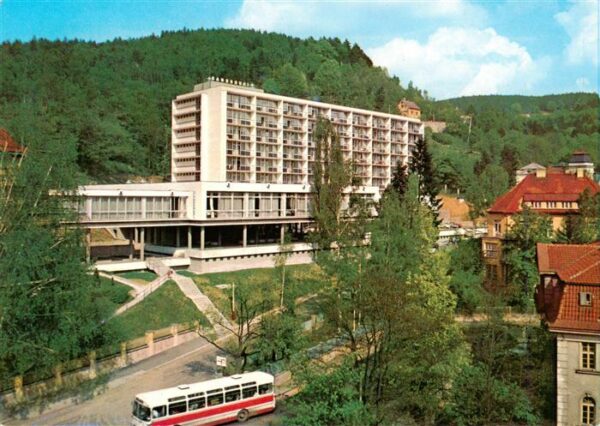 Karlovy Vary Karlsbad Lazenske Sanatorium Sanssouci