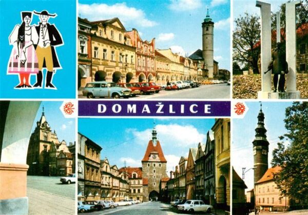 Domazlice Domazlic Taus CZ Motive Stadtzentrum Denkmal
