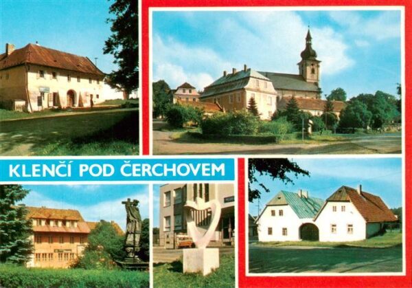 Klenci pod Cerchovem CZ okres Domazlice