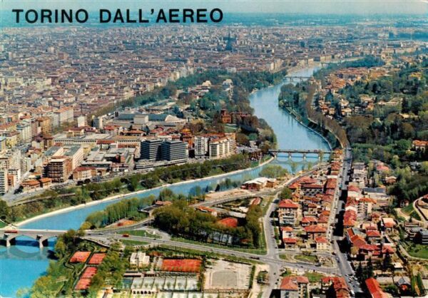 Torino Turin IT Fliegeraufnahme