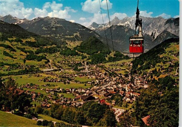 Schruns Tschagguns mit Hochjochbahn Golmerjoch und Zimba